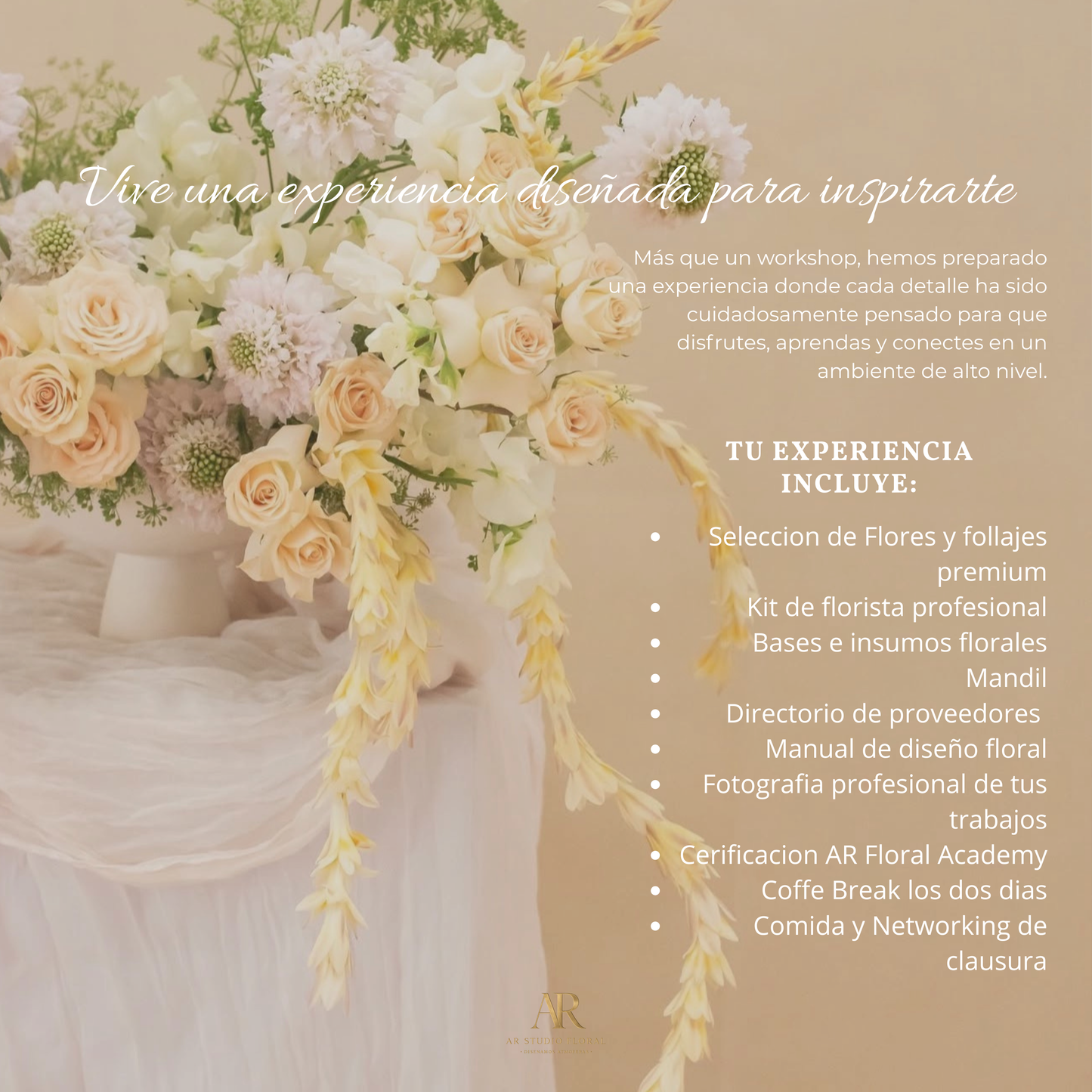CURSO - DISEÑO FLORAL - GUADALAJARA