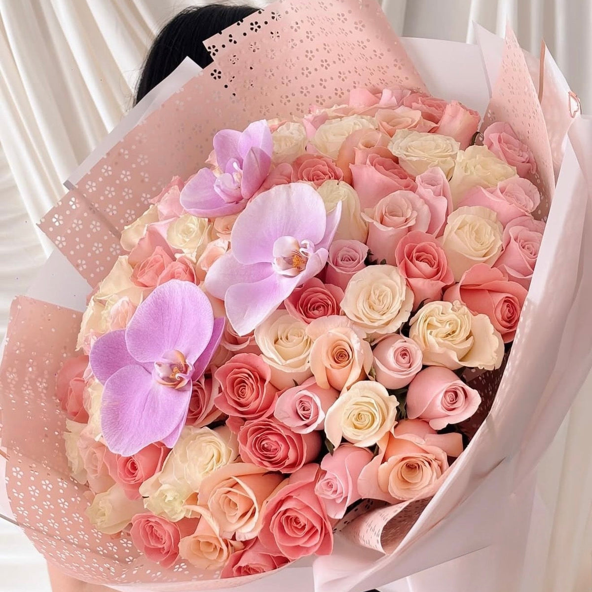 Bouquet Carmin